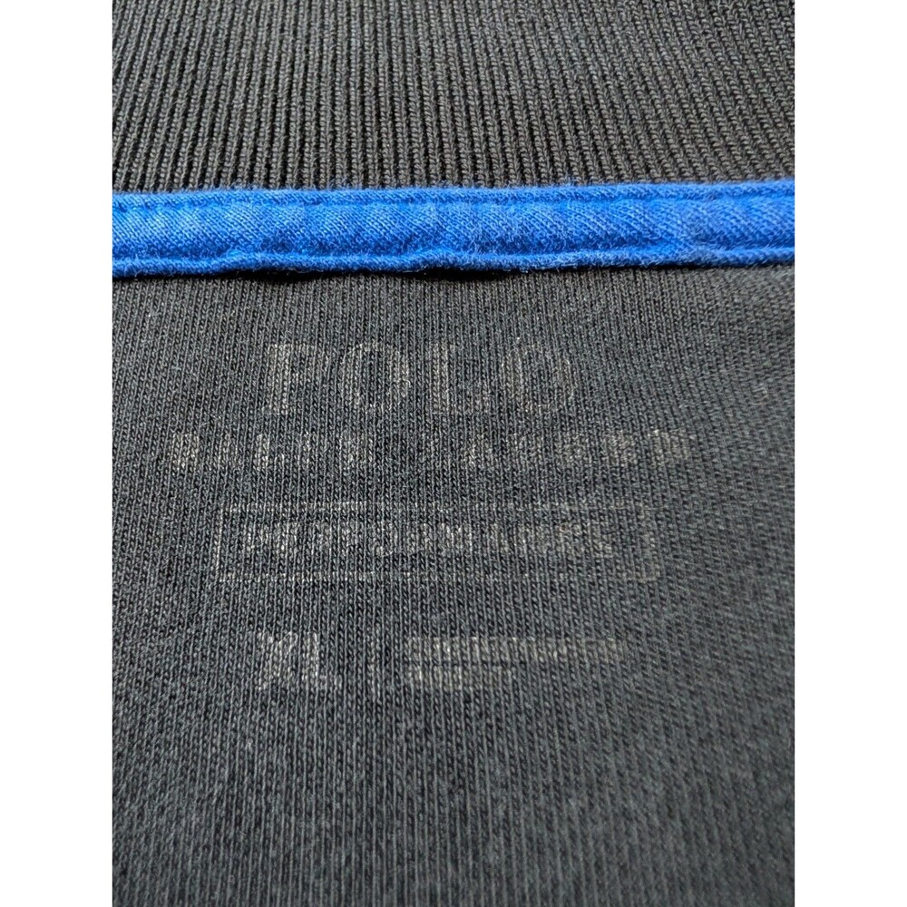 Polo Ralph Lauren Size XL Performance Zip Jacket Black Pockets Cotton Pony - Picture 5 of 12